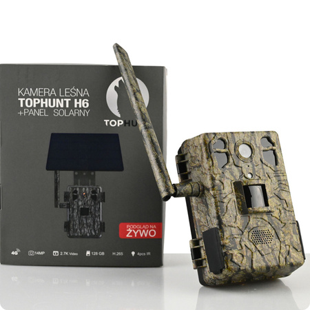 Fotopułapka gsm Kamera Leśna TOPHUNT H6 Tree grain