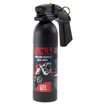 Gaz obronny pieprzowy Grizzly 400 ml gaśnica 26,4% OC