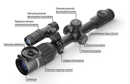 Luneta celownik noktowizyjny Pulsar Digex C50 + X-H0g 850nm 1000m!