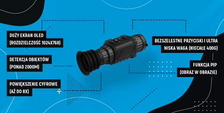 Celownik termowizyjny termowizor HIKMICRO Thunder TH25